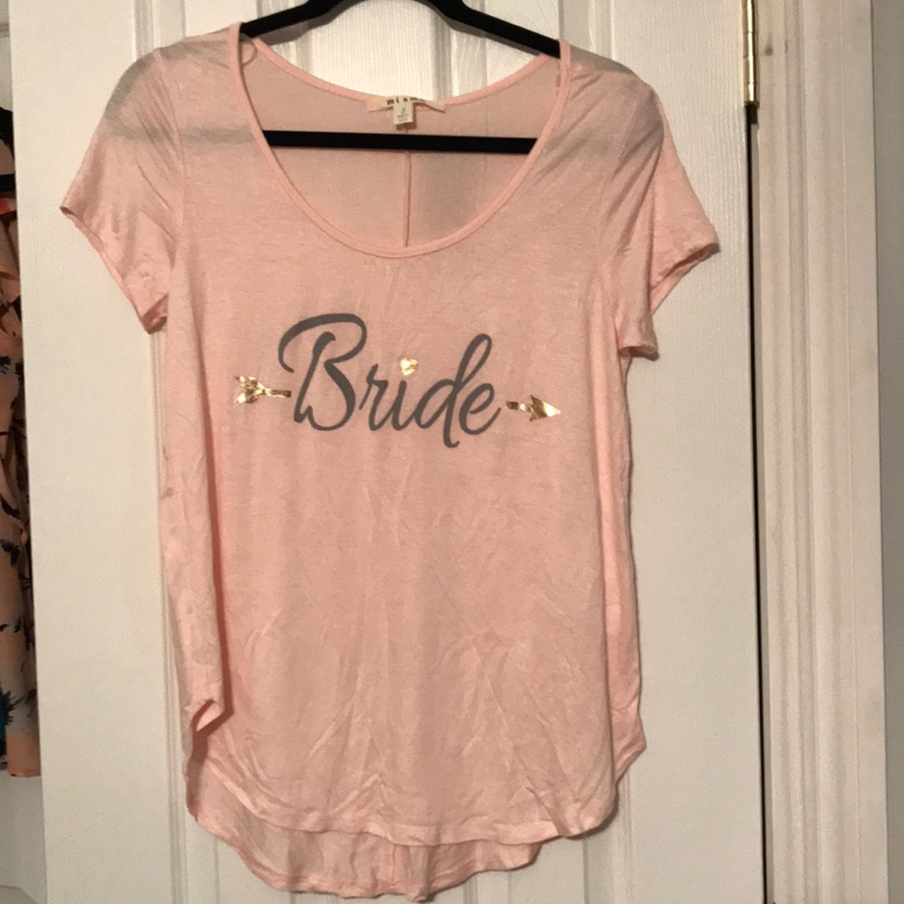 Bride shirt from Francesca’s